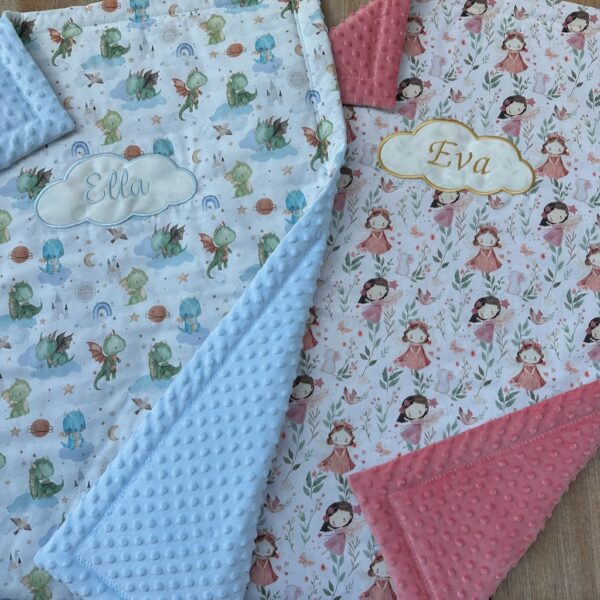 Alternative view of Petite couverture 50*70cm tissus gamme Collections AU CHOIX