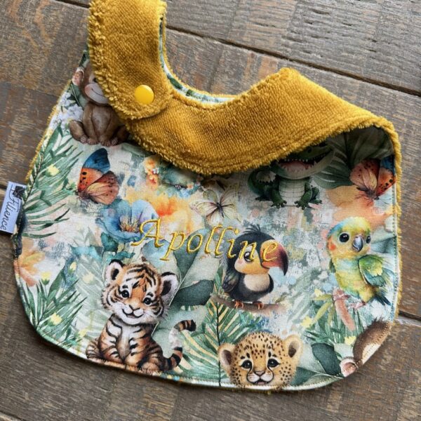 Alternative view of Bavoir personnalisé Gamme MINISAVANE