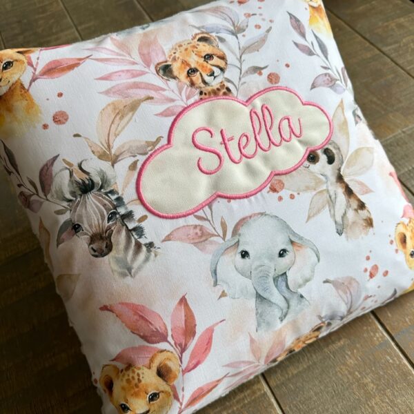 Housse et coussin personnalisé – Gamme Premium