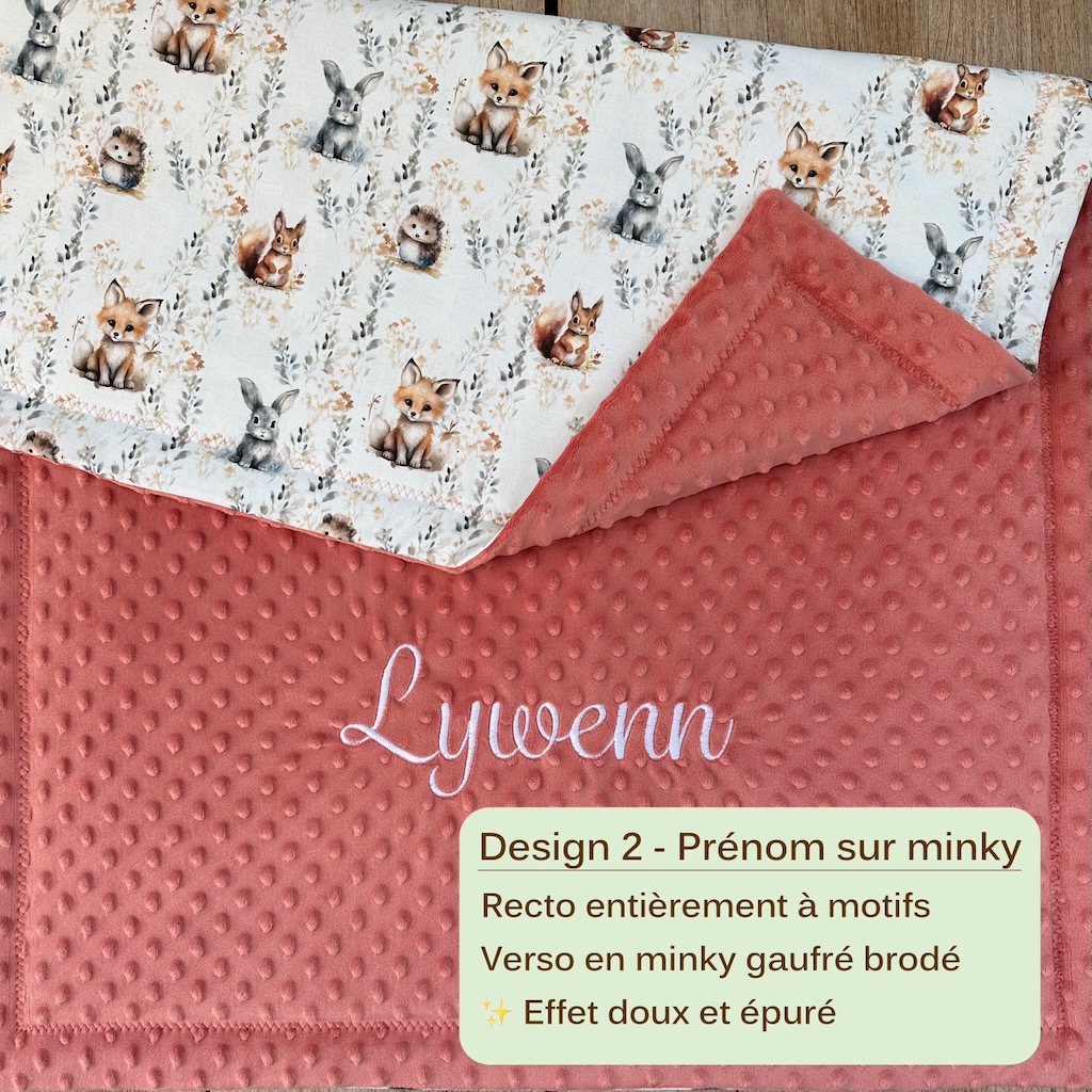 Couverture naissance personnalisée – Gamme Premium – Image 5