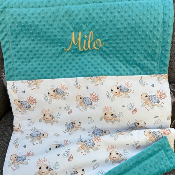 Couverture personnalisée Design DUO – Gamme Premium