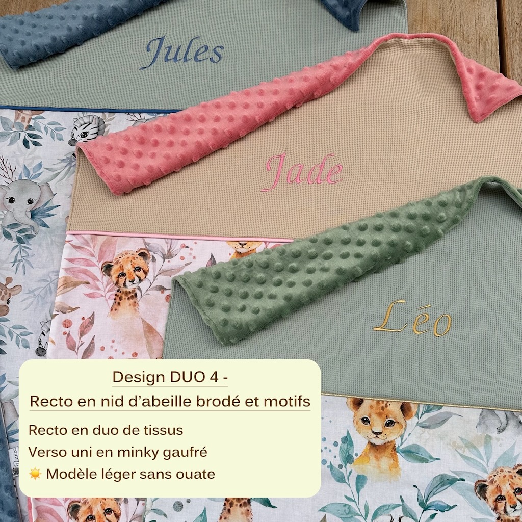 Couverture personnalisée Design DUO – Gamme Premium – Image 5