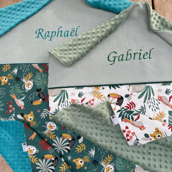 Couverture personnalisée Design DUO – Gamme Collections