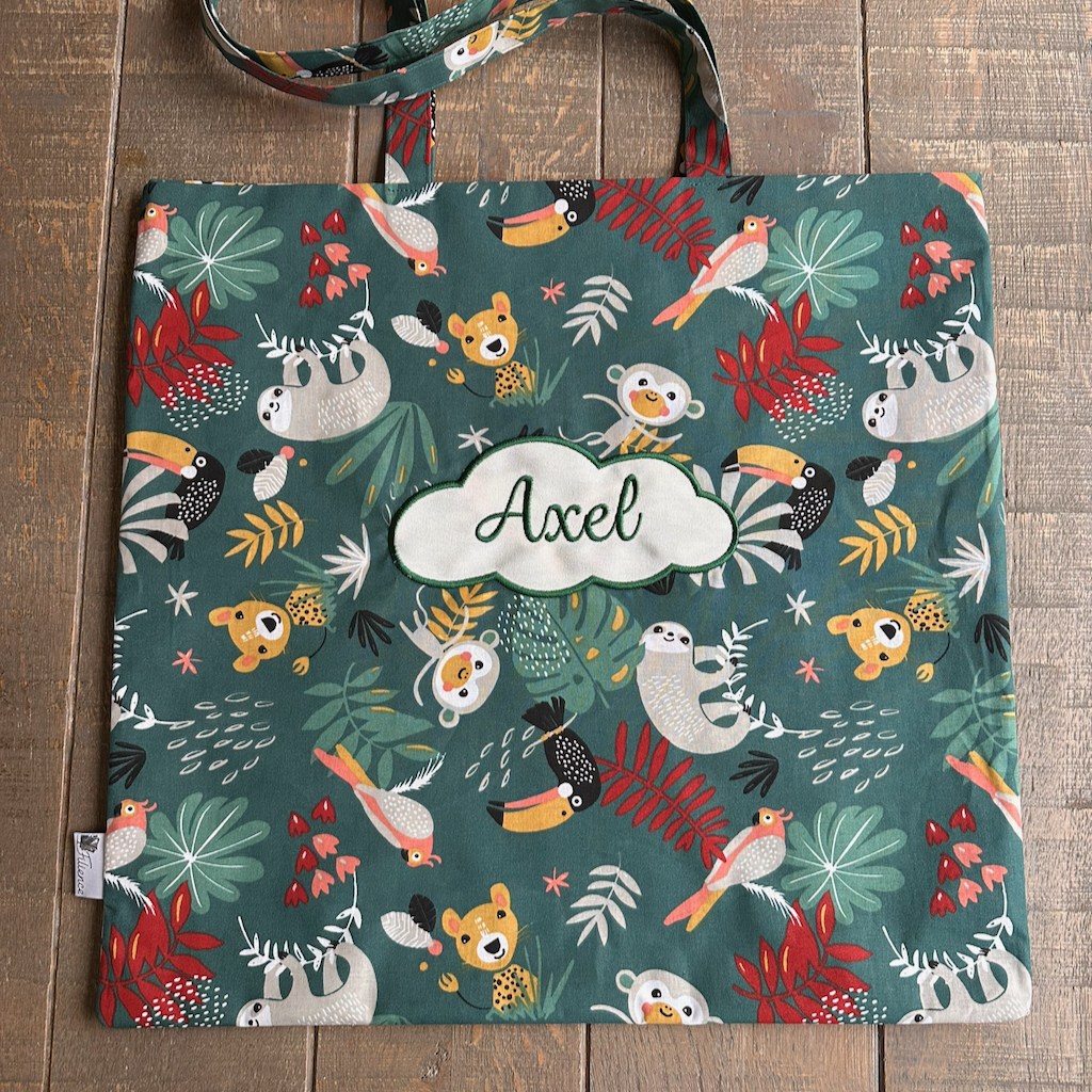 Tote bag personnalisé enfant – Idéal Maternelle – Gamme Collections – Image 15
