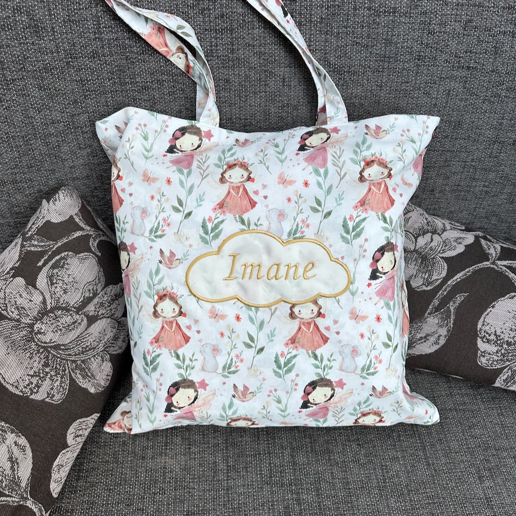 Tote bag personnalisé enfant – Idéal Maternelle – Gamme Collections – Image 2